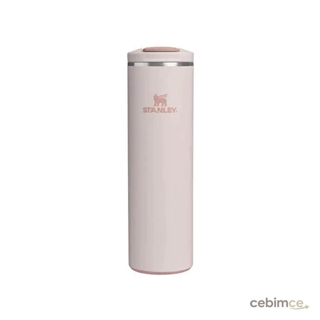 Stanley The Transit Fliptop Mug 0.59L Termos Rose Quartz Pembe