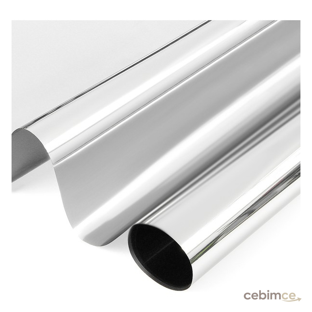 Schumi Aynalı Cam Filmi %85 Isı Yalıtımlı 50 cm x 3 Metre Çizilmez Plastik Malzeme ile
