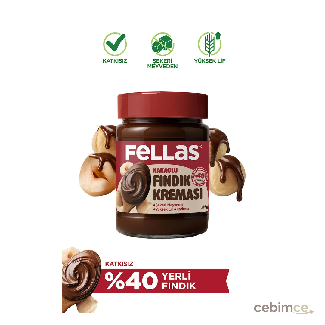 Fellas Kakaolu Fındık Kreması (315g)