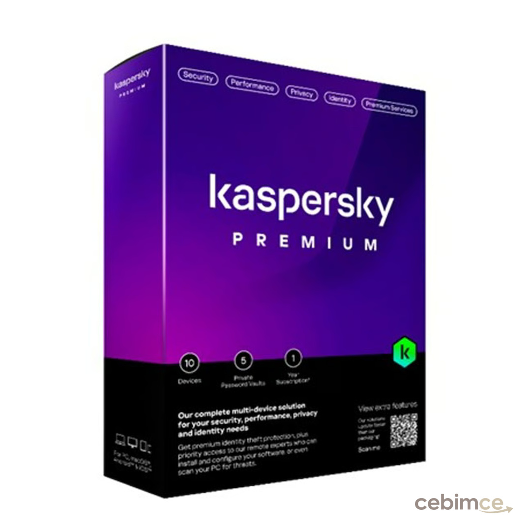 KASPERSKY PREMIUM ELEKTRONIK LISANS 3 KULLANICI 1 YIL
