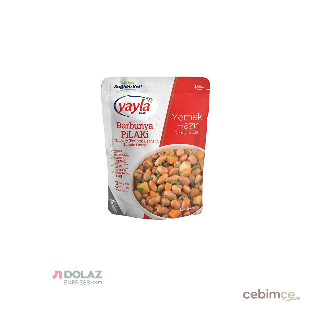 Yayla Yemek Hazır Barbunya Pilaki 400 Gr