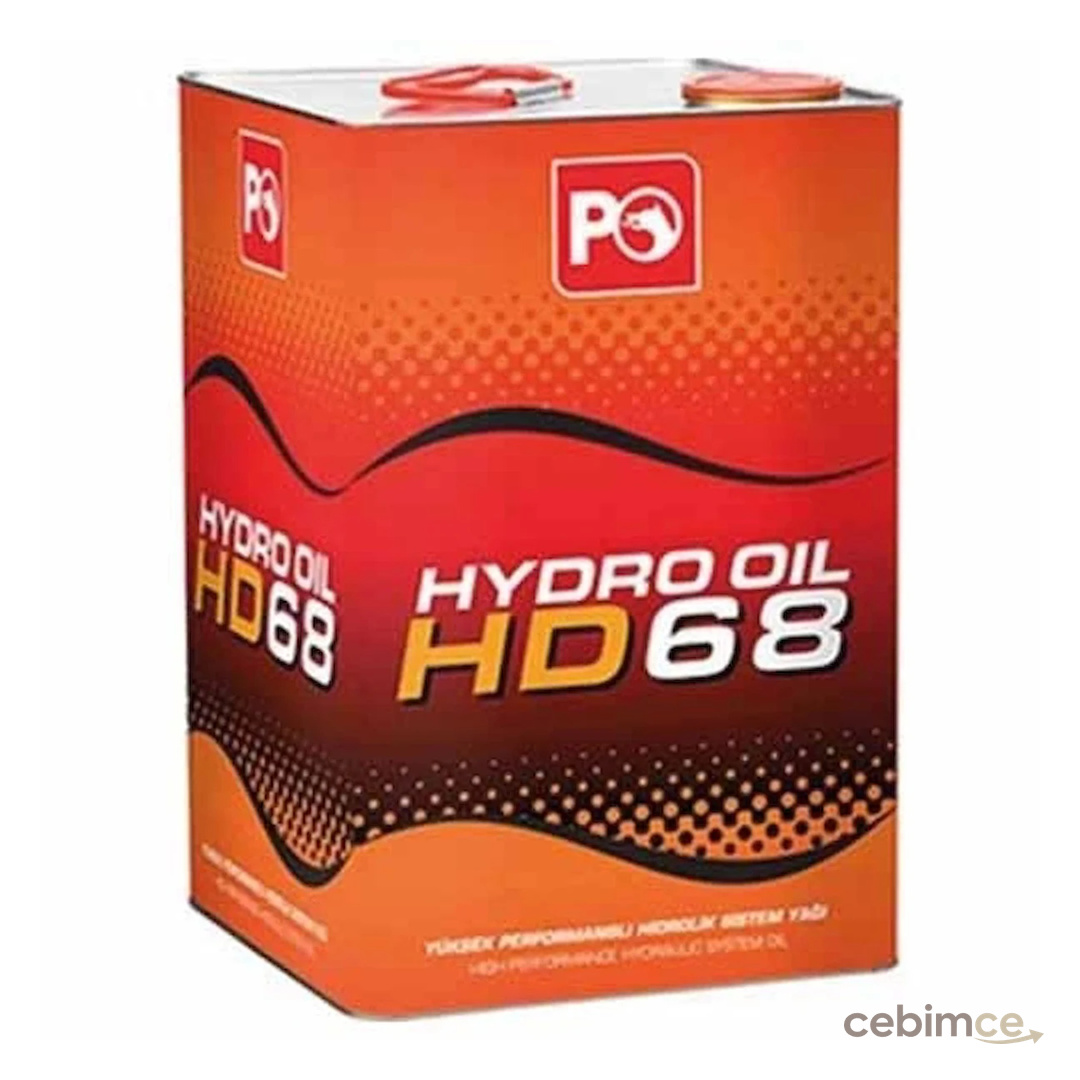 Petrol Ofisi Hydro Oil Hd 68 15 Kg Hidrolik Sistem Yağı