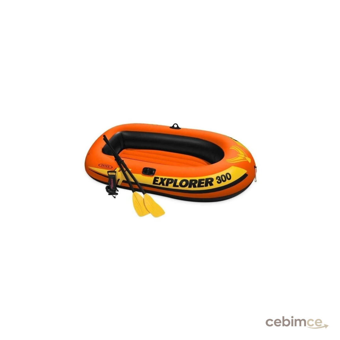 Intex Şişme Explorer Bot Seti 300 - 211x117x41 Cm-186 Kg Taşıma Kapasiteli