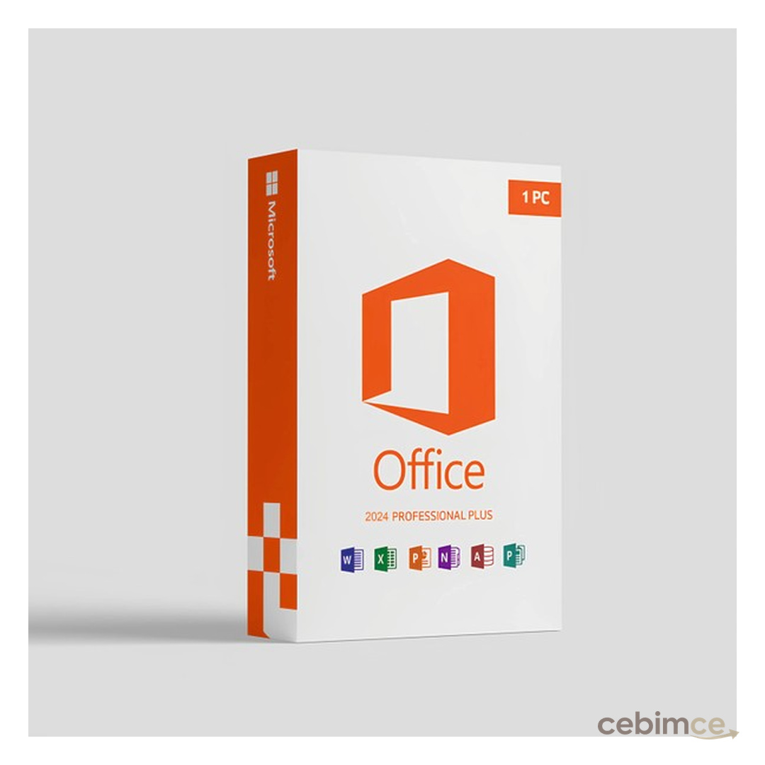 Microsoft Office 2024 Pro Plus Dijital Lisans Anahtarı - 2025 Key ve Ürün Anahtarı