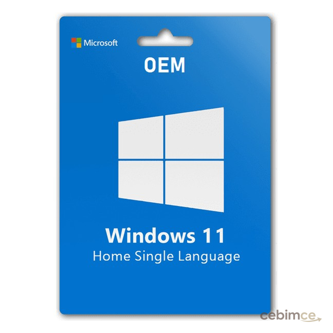 Microsoft Windows 11 Home Single Language Oem Dijital Lisans - Online Etkinleştirme