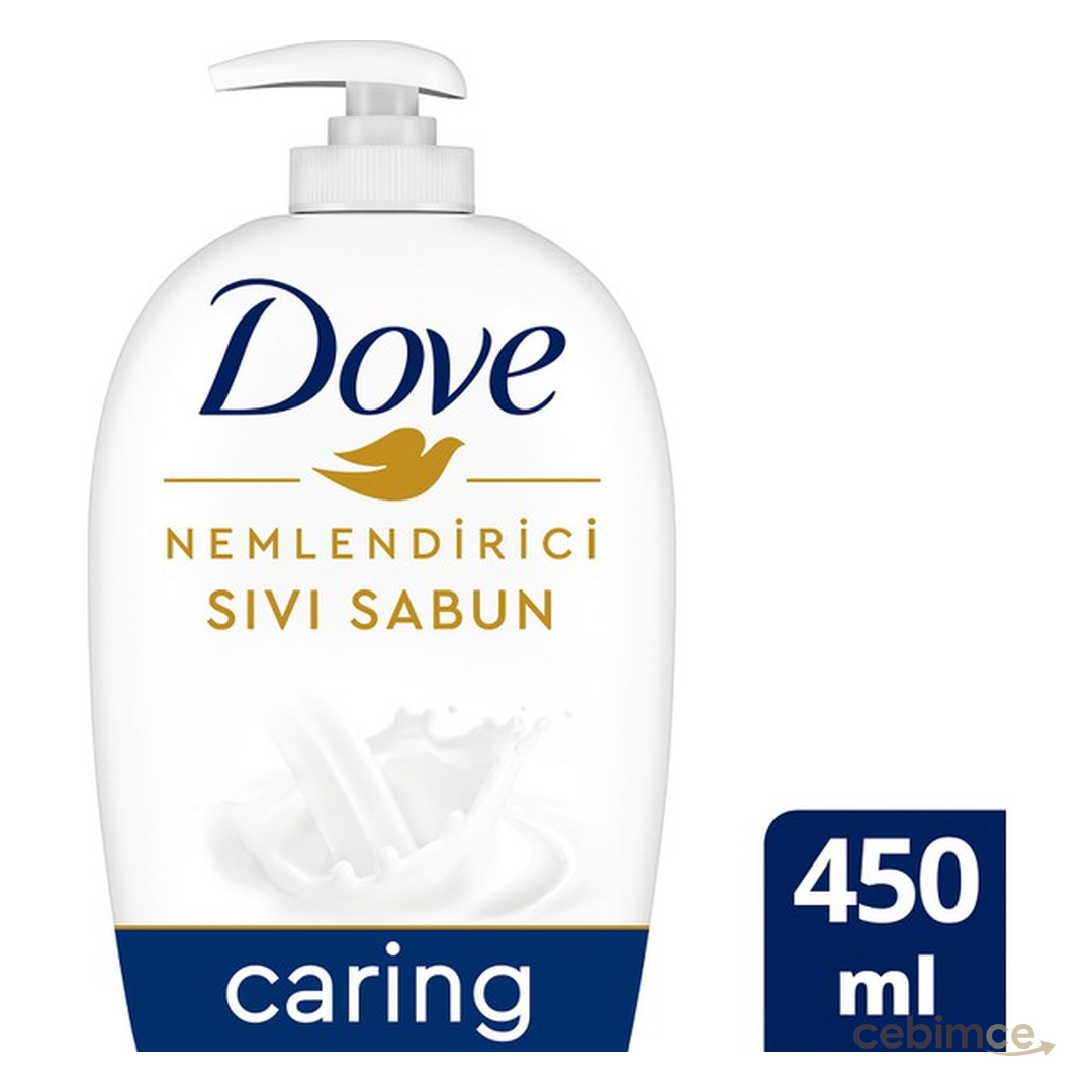 Dove Nemlendirici Sıvı Sabun Caring 1/4 Nemlendirici Krem Etkili 450 ml