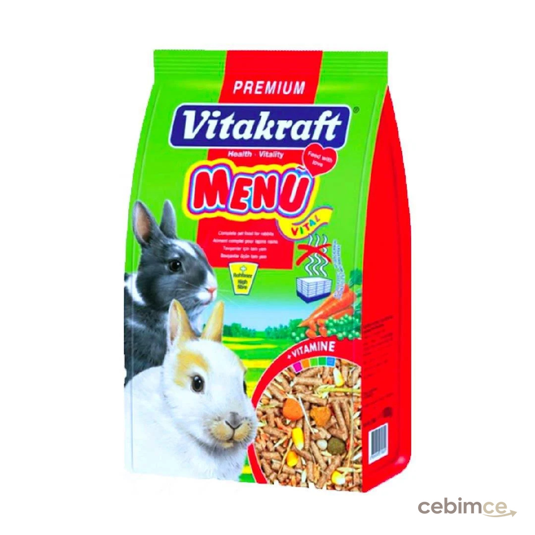 Vitakraft Menu Tavşan Yemi Avantajlı Paket 1000gr