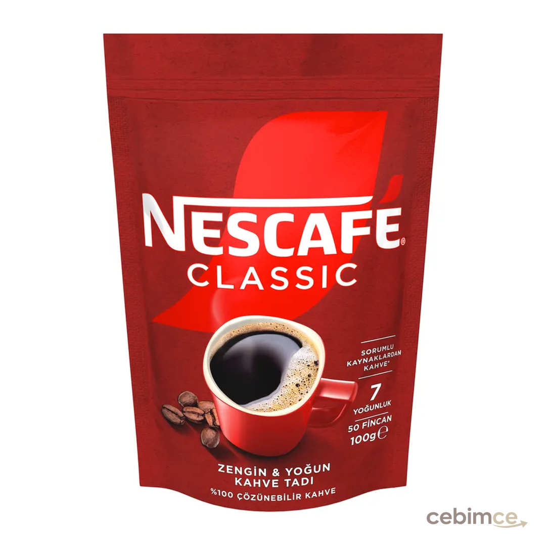 Nescafe Classic 100 g Ekonomik Paket