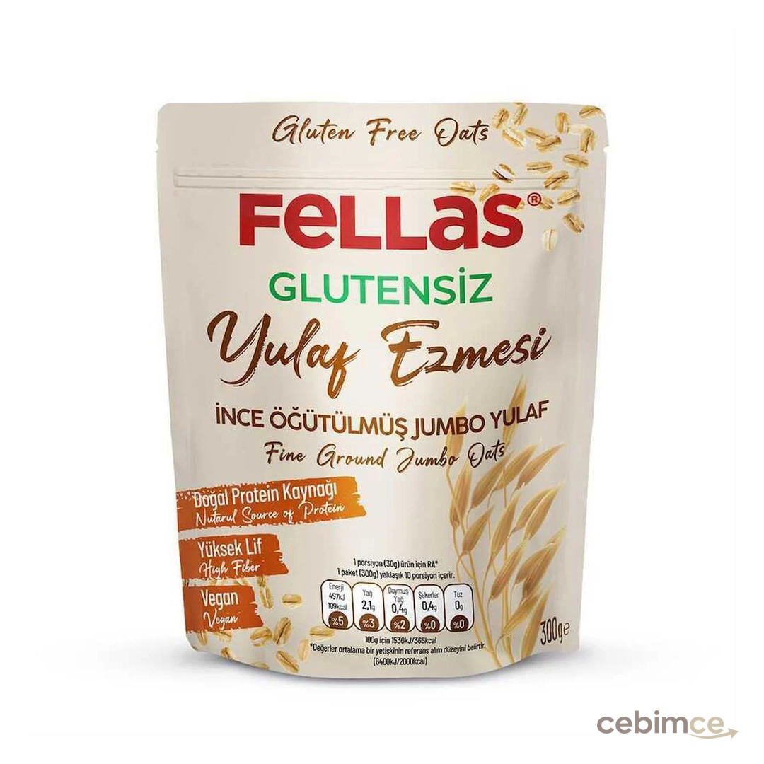 Fellas Glutensiz Yulaf Ezmesi 300 g