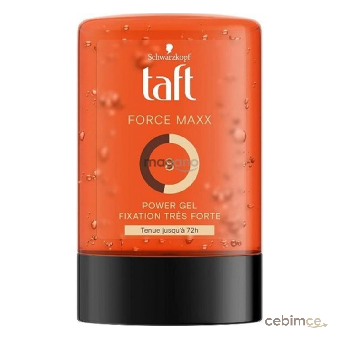Taft Maxx Power Saç Şekillendirici Saçjölesi No:8 Sertlik, 72 Saat Ekstra Güçlü Tutuş, Vegan, 300ML