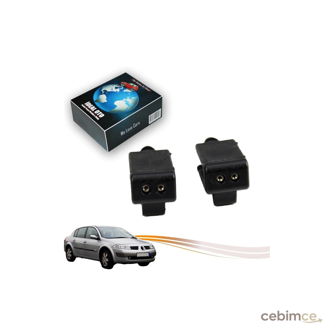 İDEAL OTOMOTİV Renault Megane 2 (2002-2009) Ön Cam Su Fıskiye Memesi - OEM: 8200082347