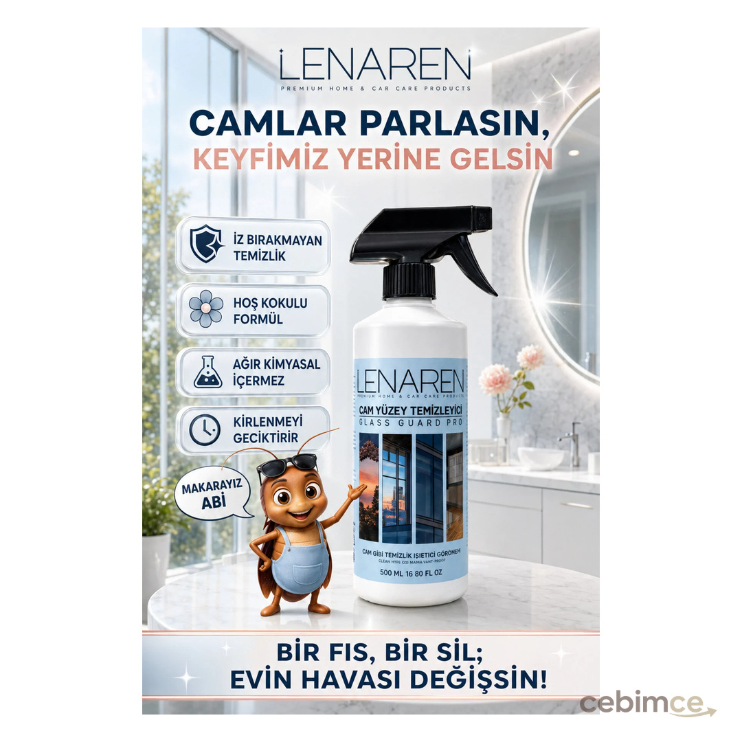 Lenaren CAM YÜZEY TEMİZLEYİCİ